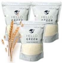 헬로우그린 국내산 고운 미강가루 1kg 100%쌀겨가루, 3개