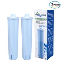 커피머신기 카페 커피머신기 가정용 교체 필터 Jura Clearyl/Claris Blue Capresso Clearyl 커피 워터 필, 01 2 PCS