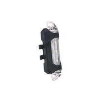 USB 충전식 산악 자전거 전방 후방 미등 사이클링 안전 경고등 방수 램프 깜박임, 02 WHITE