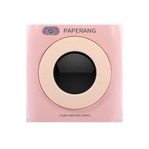 도트프린터 인쇄기 영수증 사무용 송장 다용도 라벨 EQUITPER 휴대용 오류 프린터 300dpi 고해상도 투명 인, 03 분홍색