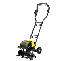 소형 고출력 미니관리기 텃밭 관리기 농기계 농업용 밭가는 기계 쟁기 밭갈이 땅파는 농사용, 배터리 높이3단조절 2-3시간사용(36V 12Ah)