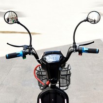 퀵보드 사이드미러 자전거 후사경 백미러 원형, 원형2475543 3