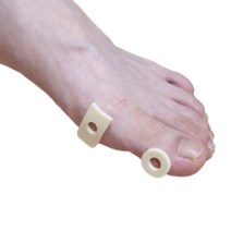 발바닥 발가락 티눈 제거 보호 마찰 방지 밴드 패드 가정상비 약, 발가락용(굽은형)