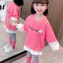 밀크봉봉 아동용 여아 상 하의 세트