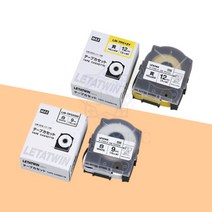 반도 MAX 튜브넘버링기 라벨테이프 기타소모품 전시리즈 전규격 전색상, LM-TP309(흰색), (국산)3시리즈_9mm