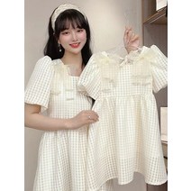 모녀커플룩 아기랑 엄마아기 아이와 엄마랑딸 커플룩 부모-자식 아동 의류 한국어 버전 어린이 얇은 섹션