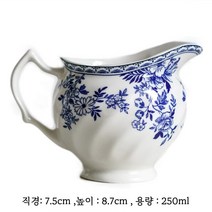 존슨브라더스JBS 데본코티지 찻잔세트 티팟 밀크팟 북유럽 빈티지 카페 플레이팅, 1개