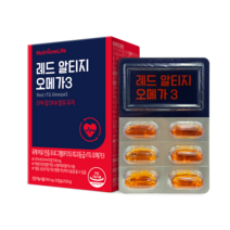 뉴트리원 크릴오일 알티지 오메가3 혈행 혈관 건강기능식품 30캡슐, 1박스