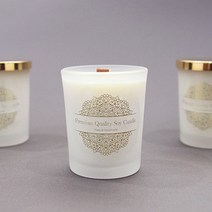 비단장이 프리미엄 아로마 소이캔들, 체리블러썸, 포장안함/우드심지, 90ml, 1개