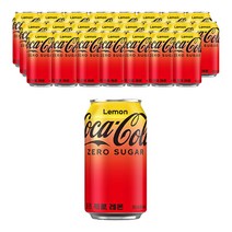 코카콜라 제로 레몬 355ml, 24개