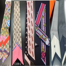 뉴 럭셔리한 미니 쁘띠 타이 스카프 편리