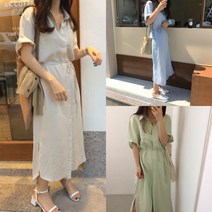 오버사이즈 루즈 박시 셔츠핏 데일리 셔츠 롱 원피스 J18 203845ea