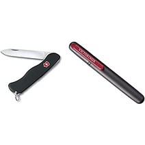 Victorinox 빅토리녹스 Hunter 헌터 포켓 나이프 센티넬(4가지 기능 대형, 포켓 나이프 + 듀얼 나이프 숫돌