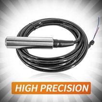 수위 감지 센서 420Ma 0 ~ 5 Vcd 스테인레스 스틸 레벨 트랜스미터 010V 딥 웰, 02 2m range 2m cable_03 0-10V