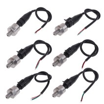 30 psi ~ 500 psi DC5V 1/8NPT 압력 변환기 송신기 센서 스테인레스 스틸 오일 공기 물, 04 200psi