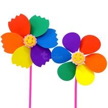 몽파 [KC인증] EVA 바람개비 만들기, 1개, 물방울