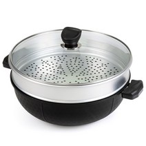 퀸센스 올비아 인덕션 찜기 찜냄비 대형찜기 멀티웍 32cm 36cm, 멀티웍 찜냄비 32cm