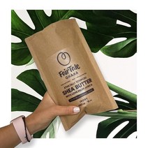 FairTale GHANA Raw African 시어 버터 6 파운드 2.77 kg 윤리적으로 공급 100% 천연 정제되지 않은 비건 스킨 모이스처라이저 얼굴 몸 모발용. DIY, 1파운드(1팩)
