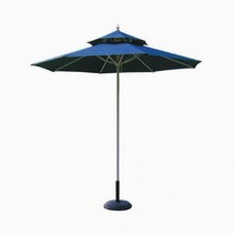 [별그린] 특대형 대형 2층 이단 파라솔 정원 낚시 야외 비치 그늘막, 특대형(270cm) 파라솔 일반형_레드