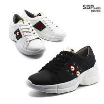 에스비피 여자 5cm 여성 키높이 운동화 스니커즈 통굽 진주 여성운동화 여성스니커즈 SBP8W90M2