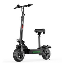 성인킥보드 11 인치 500W 오프로드 진공 타이어 전기 스쿠터 두 바퀴 미니 접이식 스케이트 보드, 04 28.6ah black