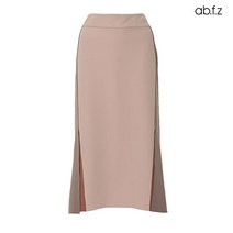 에이비플러스 ab.f.z 사이드 투톤 레이어링 스커트 (AFV1SS02A)