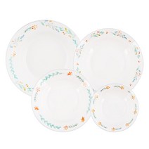 ZG26 엘리스 가든 원형 굽부 접시 5p 식기 가든 정원 도자기 세라믹 도자재 가성비 킹성비 갓성, CK 원형굽부 6.5