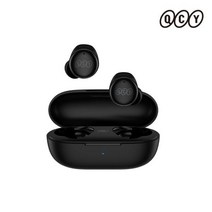 QCY T17 블랙 무선 5.1블루투스 이어폰 초경량 현장감 커널형 방수 HI-FI