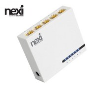 넥시 NX1211 5포트 10/100M 스위칭 허브