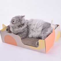 고양이 소파 스크래처 방석 편한 뚱냥이