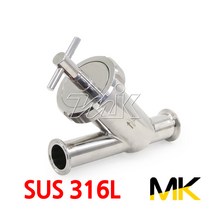 MK 쎄니타리 스트레너 2페럴 SUS316L Y형 (외통) (20605), 1개