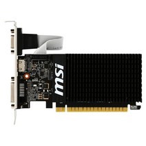 MSI 그래픽 카드 GeForce GT 710 2GB GDDR3, One Size Black