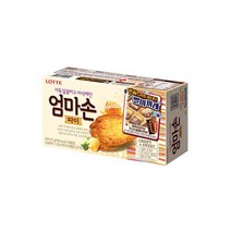 롯데 엄마손파이 127g 옛날과자 사무실간식 유치원 탕비실 어린이집 비품, 12개
