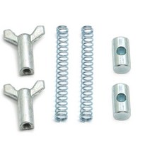 캔암atv 캔암 4륜바이크 ATV 후방 브레이크 케이블 Honda ATV Arm Joint & Spring RANCHER 용 윙 너트, 01 6 pcs