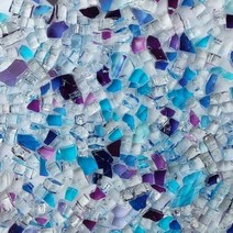 시트지 스테인드글라스 조명 혼합 색상 크리스탈 유리 거울 모자이크 타일 불규칙한 모양 모자이크 돌 DIY 미술 공예 재료 어린이 퍼즐 100g, 100 그램, 제이