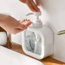 27리빙 다용도 주방세제 핸드워시 샴푸 린스 리필 용기, 대용량 500ml 4개