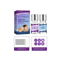 베라공구 드라이버 별렌치 Warts Remover Liquid Wart Skin Tag Removal Repair Treatment Sticks Aloe Ver, 한개옵션1, 01 set