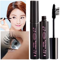 번짐없는 마스카라 워터푸르프 볼륨 안묻는 안번지는 묻어나지않는 인형 마스카라, 기본, 1개