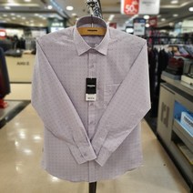 NC불광점 레노마 셔츠 **초특가** 구김없는 링크프리 너무 이쁜 땡땡이 포인트 일반핏 긴팔 셔츠 RMSSGP-923-PU GY-5555