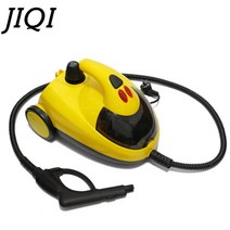 스팀 청소기 고압 세차 가정용 또는 상업용 자동차 청소용 JIQI 다기능 대용량, 노란색