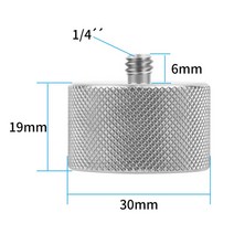 DJI 로닌 RONIN S 카운터 밸런스 웨이트 100g 25g BMPCC 4K 1/4인치 핸드헬드 짐벌 스태빌라이저 스크류홀, 100 그램