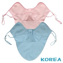 헬스데이 골프 등산 UV차단 볼가리개 자외선차단 볼마스크, 자외선차단볼마스크S 블루
