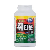 해충박사 쥐타운젬500g 쥐약 쥐싹젬 쥐끈끈이 초강력 블럭형 먹이통5개무료, 1개