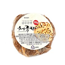 부평마을 국산콩 청국장 200g, 1개