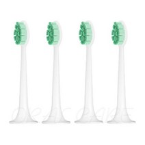 Xiaomi-T300/T500 전동 칫솔 라운드 브러시 헤드 씰 패키지와 호환되는 4/8 Pcs 교체 칫솔 헤드, 4PCS, 01 4PCS