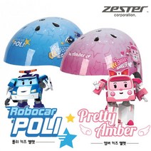 [제스터] 로보카폴리 엠버 키즈 헬멧, 선택01. (제스터) 로보카폴리 헬멧