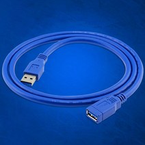 국내배송 USB 3.0 연장케이블 외장하드 프린터 연장선 연결 선, 3m, 1개