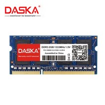 노트북 램 RAM daska ram ddr3 2gb 4gb 16001333 mhz so-dimm ddr 3 메모리 204pin 1.5v 평생 보증, 협력사, 2GB 1600MHz 1.5V