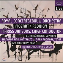 [CD] Mariss Jansons 모차르트: 레퀴엠 [쥐스마이어 버전] - 마리스 얀손스 (Mozart: Requiem)