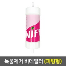 정수기 부품, 비데필터(피팅형)